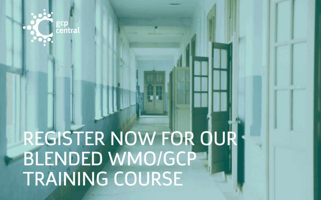 Register now for our blended WMO / GCP training course