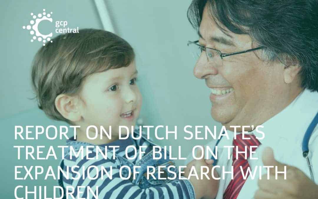 REPORT ON DUTCH SENATE’S TREATMENT OF BILL ON THE EXPANSION OF RESEARCH WITH CHILDREN