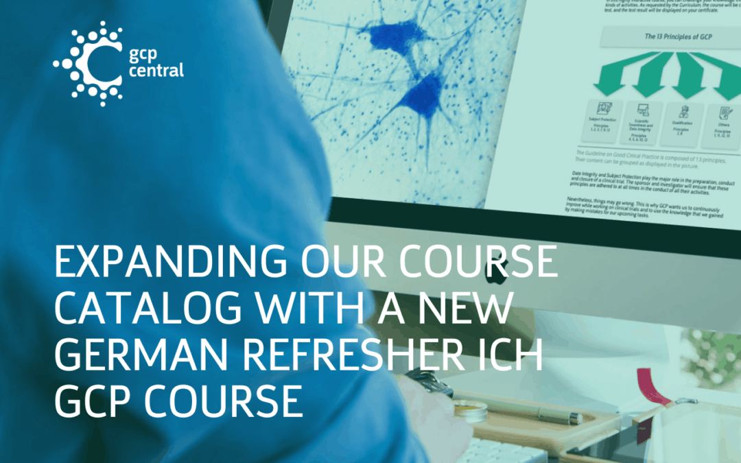 Expanding Our Course Catalog with a New German Refresher ICH GCP Course