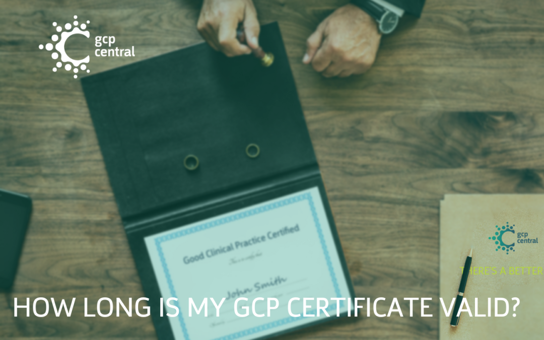 HOW LONG IS MY GCP CERTIFICATE VALID?