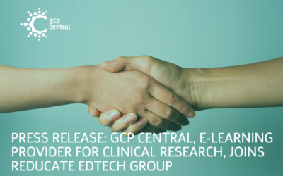 GCP Central, e-learning provider for clinical research, joins Reducate EdTech Group