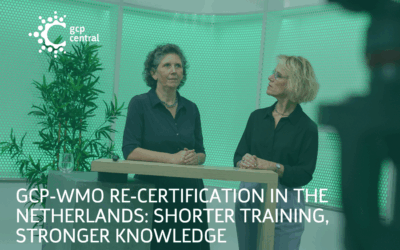 GCP-WMO re-certification in the Netherlands: shorter training, stronger knowledge